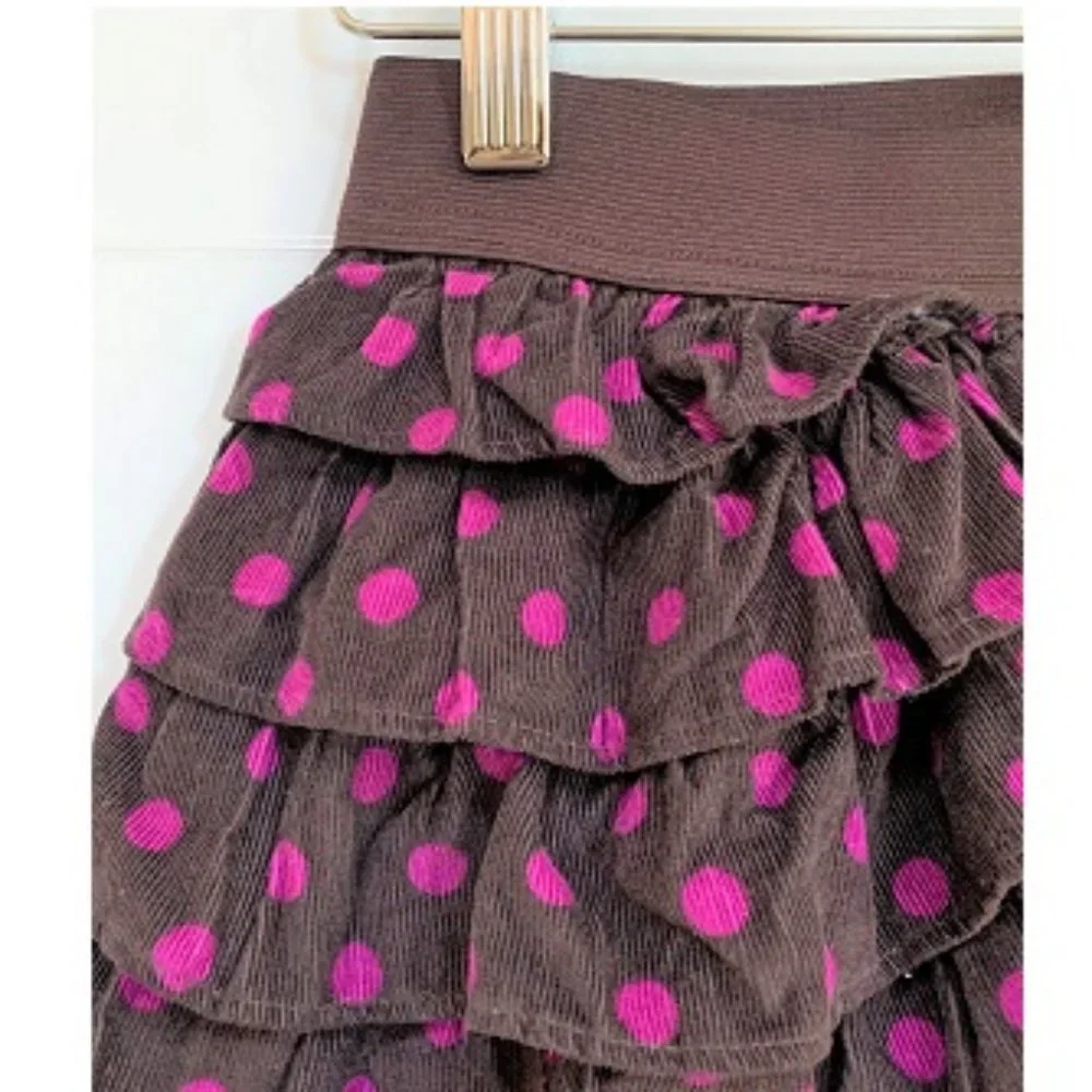 GAP Girls Polka Dot Ruffle Skirt